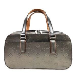 Limited Edition Louis Vuitton Monogram Mat Shelton Handbag in Noir